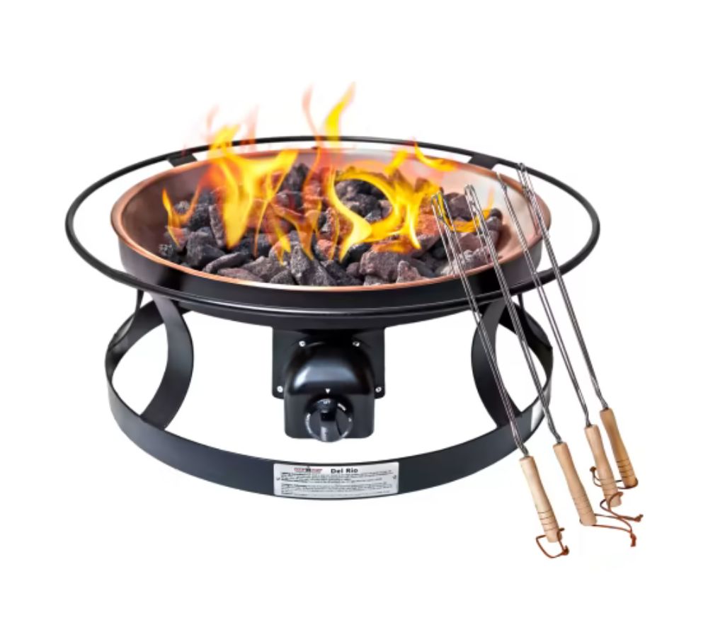 Del Rio Propane Fire Pit CSA FP29LG Shop Blue Dog Canada