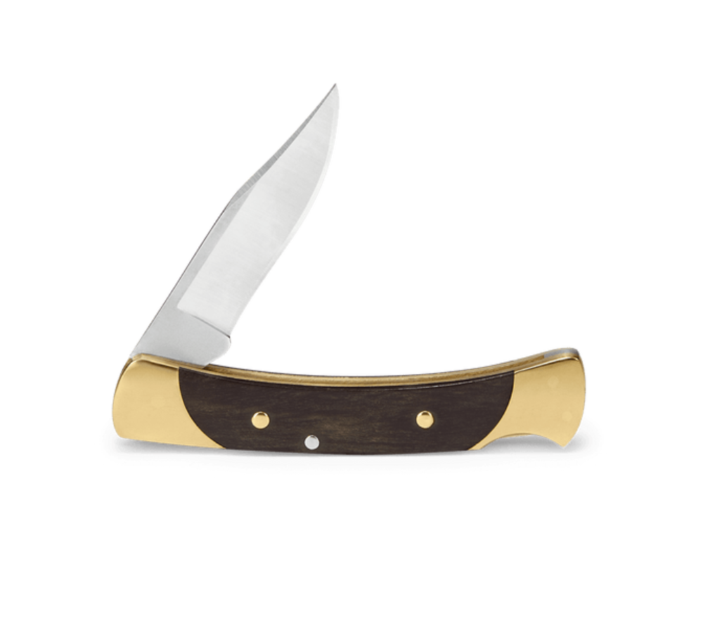 Buck Knives, 055 The 55™ Knife, Genuine ebony with brass bolsters