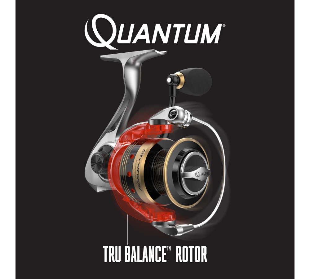 Quantum Throttle Spinning Fishing Reel, 10 + 1 Ball Bearings - Import It All
