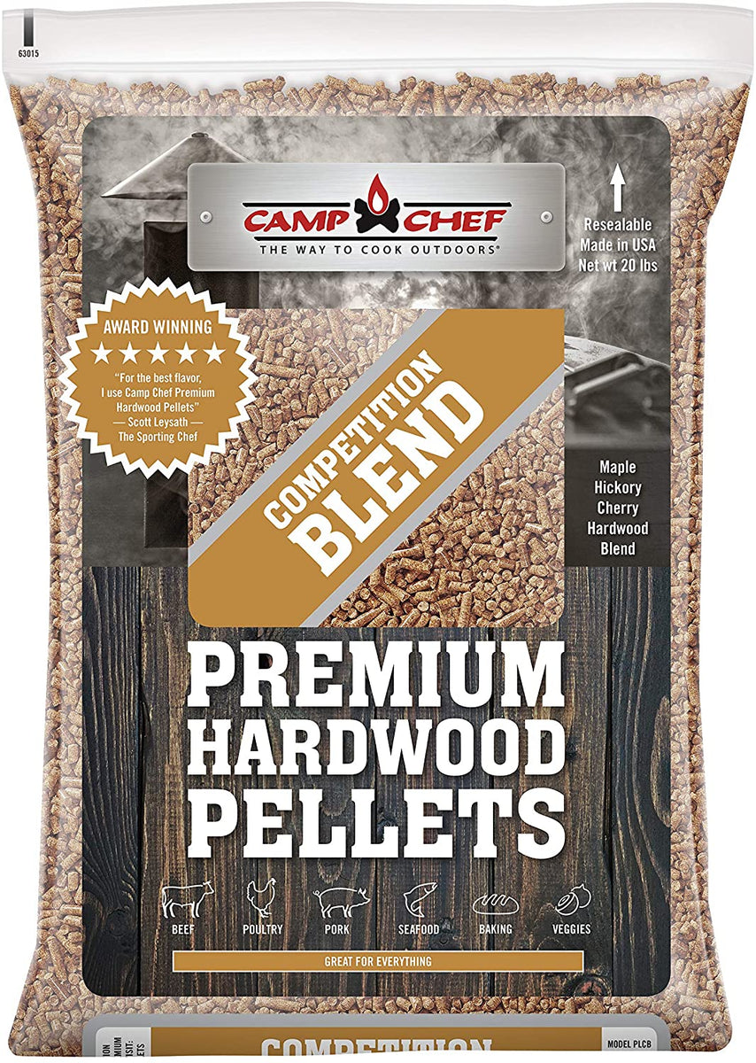 Camp Chef Competition Blend BBQ Pellets PLCB3X Shop Blue Dog