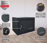 Steel Cabinet Series 14" Tall Ammo Security Cabinet With 2-Point Locking System (3 Years of Warranty) - SA-ACS-BD