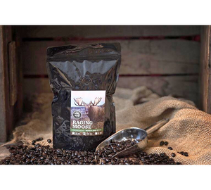OLE Smokes Coffee - Raging Moose - Hunter's Blend - Medium - Dark Roast