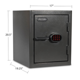 Sports Afield Diamond Series: 20.5" Tall Home & Office Safe With Electronic Lock & Triple Seal Protection [2.25 cu. ft.]