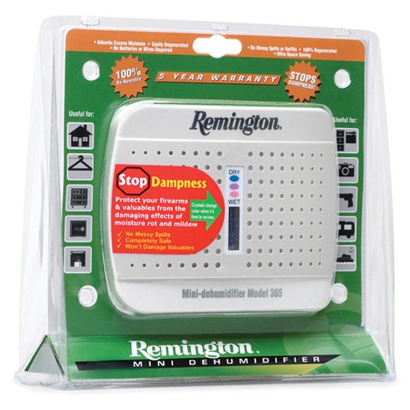 Remington Accessories Model 365 Mini Wireless Dehumidifier - White - 19950