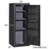 53" Tall Ammo Safe with Electronic lock & Fire Protection (9.56 Cu. ft.) - SA5520LZ-AMG-CA