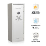 Sanctuary Executive Series 55" Tall Home & Office Safe With Jewelry Box (Fireproof &  Waterproof) - SA-5508ES