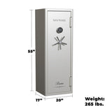 Sanctuary Executive Series 55" Tall Home & Office Safe With Jewelry Box (Fireproof &  Waterproof) - SA-5508ES