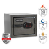 Sports Afield Diamond Series: 11.5" Tall Home & Office Safe With Electronic Lock & Triple Seal Protection [0.75 cu. ft.] -  SA-DIA1-CA-DP