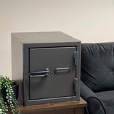 Sports Afield Diamond Series: 15" Tall Home & Office Safe With Biometric Lock & Triple Seal Protection [1.25 cu. ft.] - SA-DIA2-BIO-CA-DP