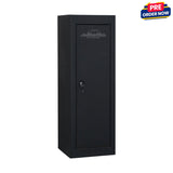 Steel Cabinet Series 55" Tall 18 Gun Cabinet With 4-Point Locking System (3 Years Warranty) - SA-GC18-BD