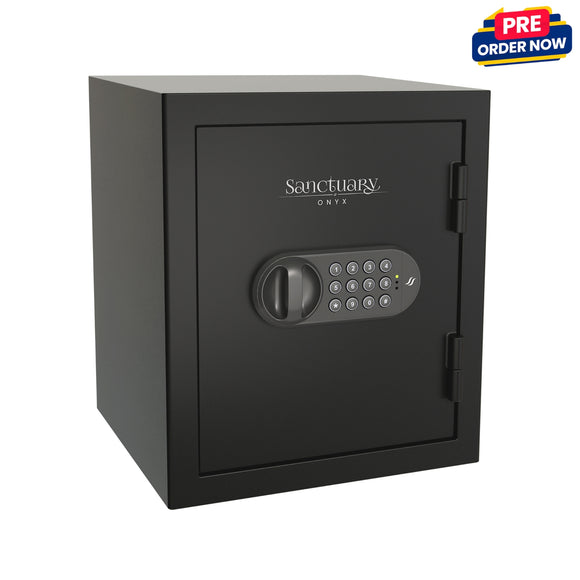 ONYX Series 15.75” Tall Home & Office Safe With Electronic Lock & Fire  Protection (1.01 cu. ft.) - SA-ONYX2