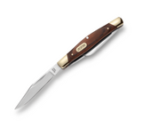 Buck Knives | 373 Trio Knife | Woodgrain with nickel silver bolsters | Pocket Clip | Folding Knife | Hunting, Camping and Outdoors | Lifetime Warranty | Heat Treated | Woodgrain Handle | 0373BRS-B