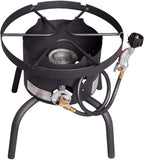 Camp Chef SHP-RL High Pressure Single Burner Cooker with Detachable Legs and Round Top (Black) Media 2 of 6