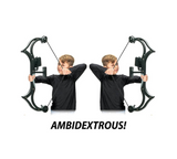 AccuBow Nano Youth Archery Training System (Dual Resistance Dials,Ambidextrous design)