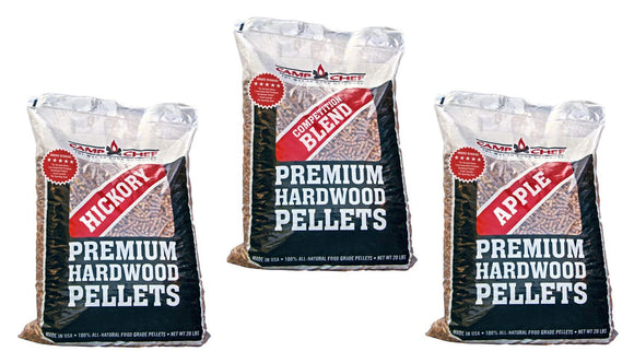 Camp Chef Pellets-mix-competition, Apple, Hickory Premium - PLCBAPHK