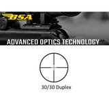 BSA 6-18X40 Sweet 22 Rifle Scope with Side Parallax Adjustment and Multi-Grain Turret, Black Matte