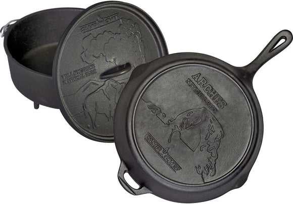 Camp Chef Kitchen Supplies/Dishes Frying Pans/cookware for Outdoor/Dutch Oven · Cooker, Made of Cast Iron Media 1 of 5