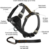 Kurgo Tru-Fit(TM) Crash Tested Dog Harness, Black, Small Media 3 of 8