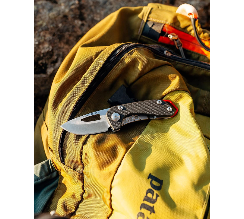 Buck 417 Budgie Black - 0417BKS | House of Knives Canada