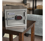 Diamond Series 11.5" Tall Home & Office Safe With Electronic Lock & Triple Seal Protection With 2 Gun Capacity (.75cu. ft.)
