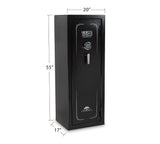 Preserve Series 55" Tall G-Safe with Electronic Lock & Triple Seal Protection (18 LG + 4 HG Capacity)