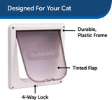 PetSafe 4-Way Locking Cat Door by Petsafe - P1-4W-11 3