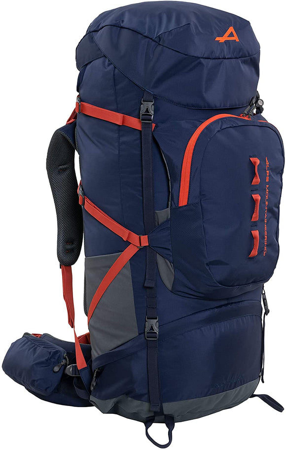 ALPS Mountaineering Red Tail Internal Frame Backpack 80L, Navy/Chili - AL2436868 -1 