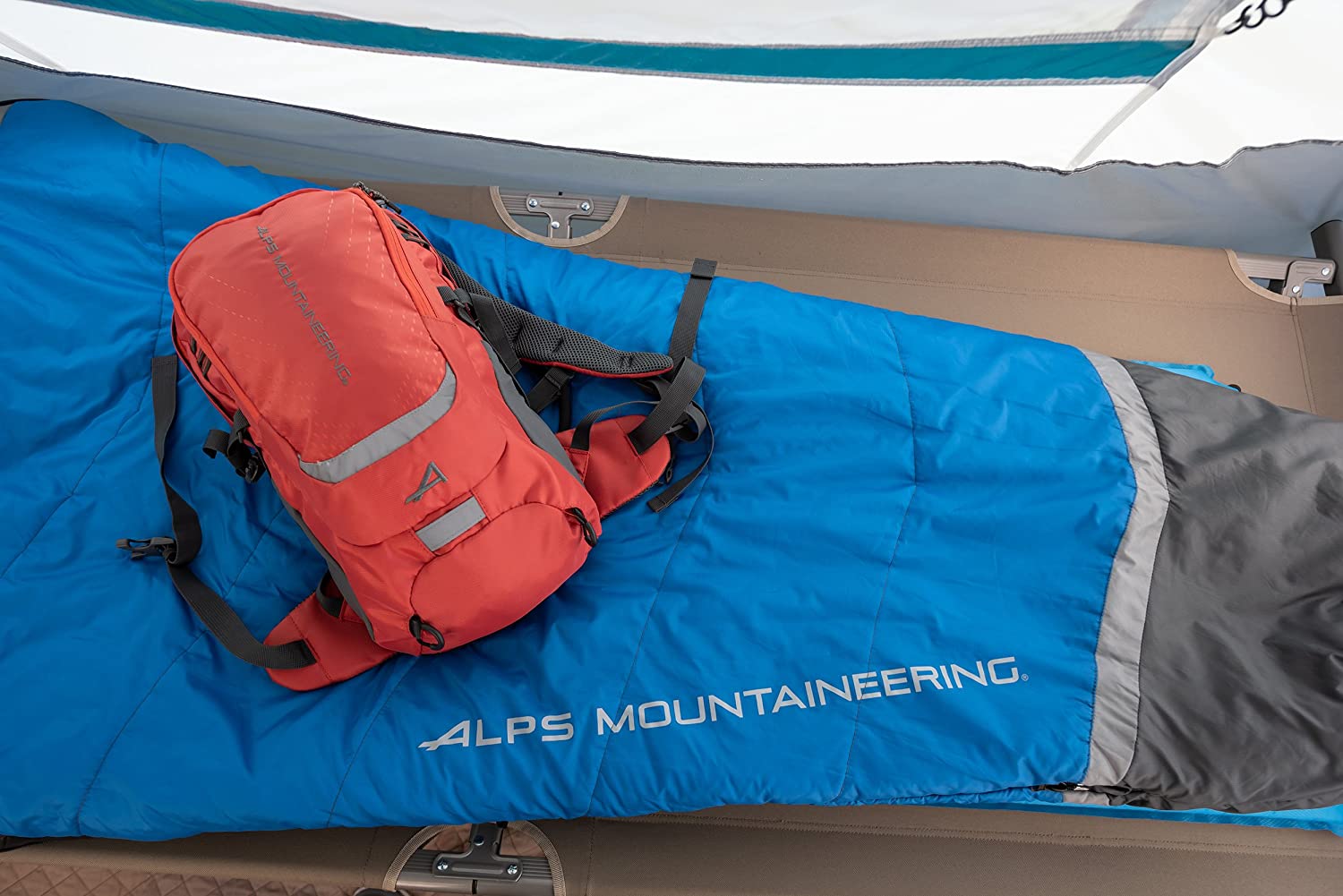 Alps mountaineering aura mummy sleeping bag best sale