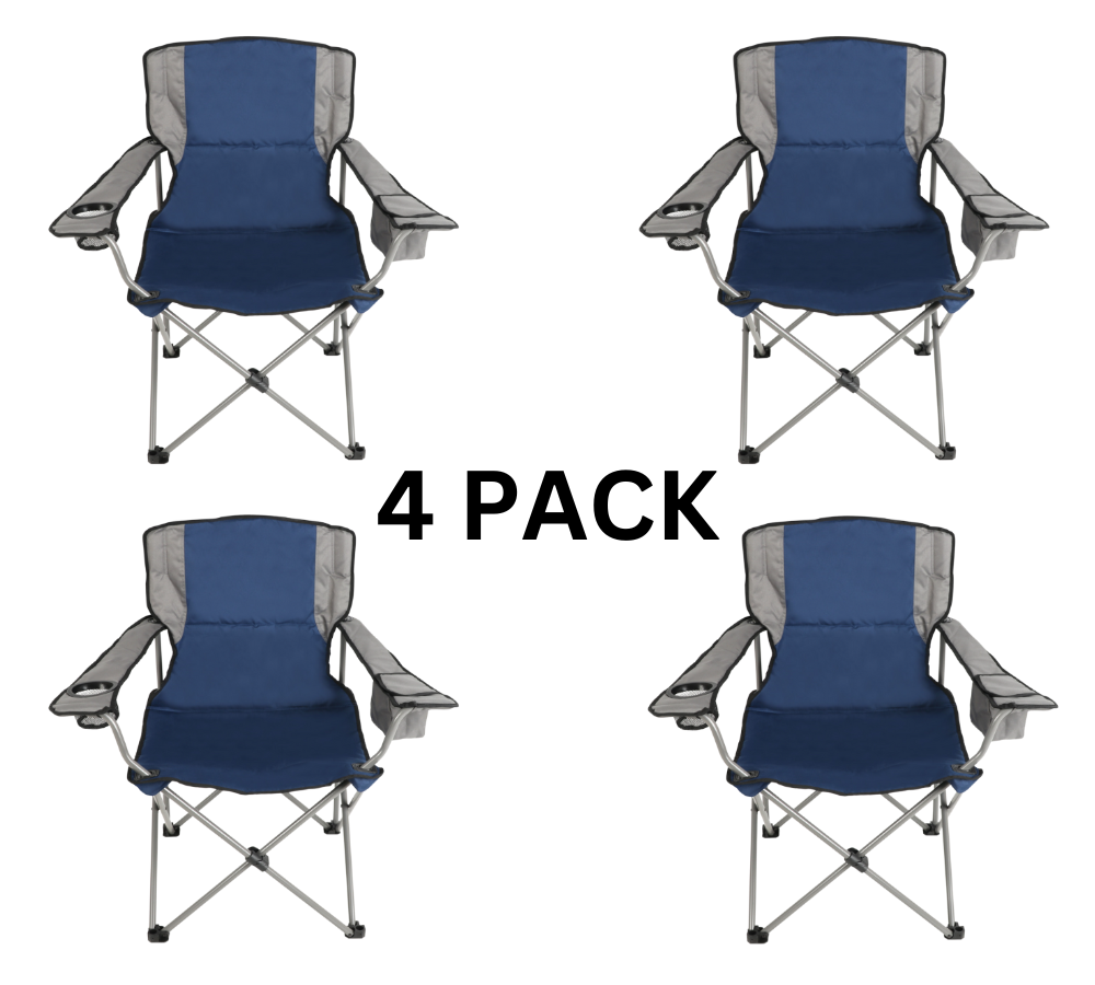 BDO-A03 Canadian Shield Oversized Camp Chair- Blue-Grey – Shop