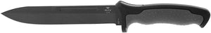 Buck Knives 0651GYS Nighthawk® Hunter Fixed Blade Tactical Knife with Sheath, Sniper Grey Cerakote, 420 HC Steel - BK0651GYS