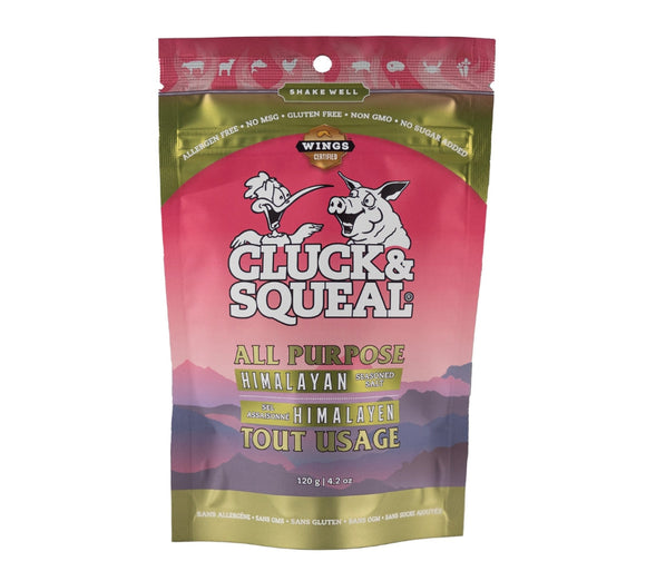 Cluck & Squeal - All purpose Himalyan Seasoned Salt (120g)