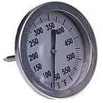 DIAL THERMOMETER (FITS BBQ GRILL BOXES) - LT100