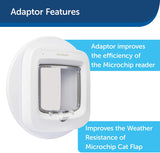 PetSafe Microchip Cat Flap Installation Adaptor, Easy Install, Glass Door and Walls - PAC54-16246 3