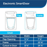 PetSafe Electronic SmartDoor, White, Small - PPA11-10711 4