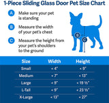 PetSafe Freedom™ Patio Panel 81" Sm Flap White - PPA11-13124