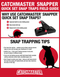 EZ Set (Snapper) Mouse Traps (2packs)
