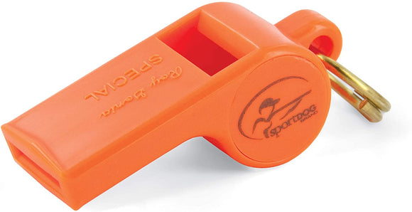SportDOG Brand Roy Gonia Special Orange Whistle without Pea Media 1 of 3