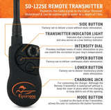 SportDOG Brand SportTrainer 1200 m Remote Trainer - Rechargeable, Waterproof Dog Training Collar with Tone, Vibration, and Shock - SD-1225E Media 4 of 8