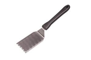 Stainless Steel Grooved Spatula Media 1 of 5