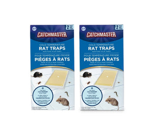 Cold Temperature Rat Size Glue Traps (2 Pack)