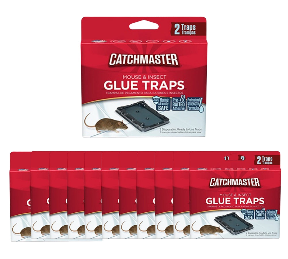 Catchmaster Rat Size Glue Traps, 2-pk