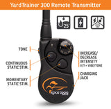YardTrainer 300 Remote Trainer, 300 Yard Range-YT-300, Black (Pack of 1) Media 2 of 6