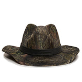 Outdoor Cap - Cowboy Hat - Mossy Oak Break Up Country -Black 6