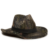 Outdoor Cap - Cowboy Hat - Mossy Oak Break Up Country -Black 8