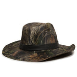 Outdoor Cap - Cowboy Hat - Mossy Oak Break Up Country -Black 2