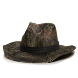 Outdoor Cap - Cowboy Hat - Mossy Oak Break Up Country -Black 5