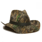 Outdoor Cap - Cowboy Hat - Realtree Edge - Olive 8