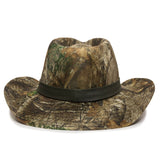 Outdoor Cap - Cowboy Hat - Realtree Edge - Olive 7