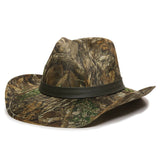 Outdoor Cap - Cowboy Hat - Realtree Edge - Olive 5